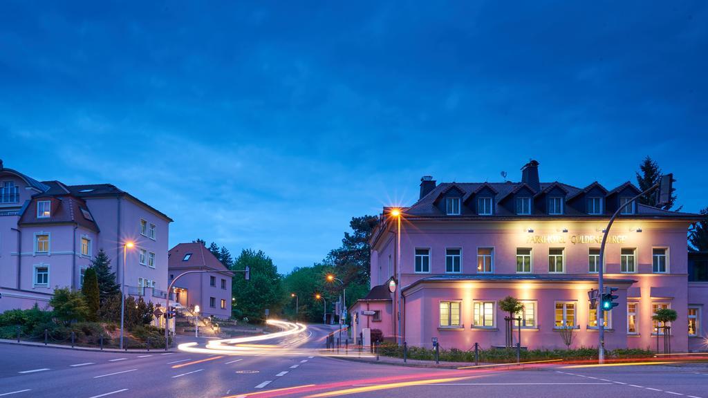 Parkhotel Güldene Berge Weißenfels Exterior foto